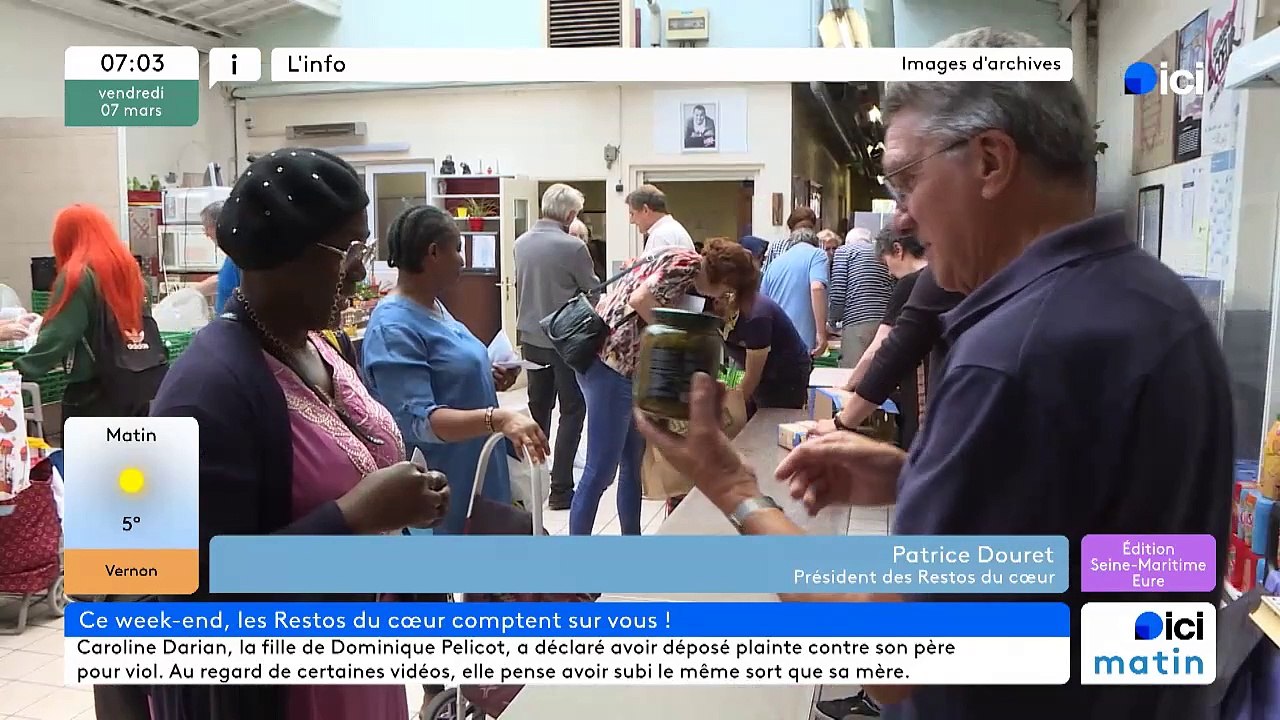 07/03/2025 - ici matin par ici Normandie (Seine-Maritime - Eure) en vidéo