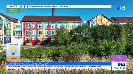 07/03/2025 - ici matin par ici Maine en vidéo