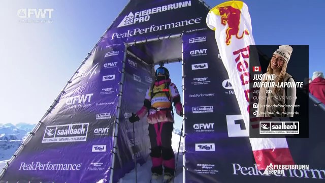 Justine Dufour-Lapointe Ski Women Third Place Run - 2025 Fieberbrunn Pro