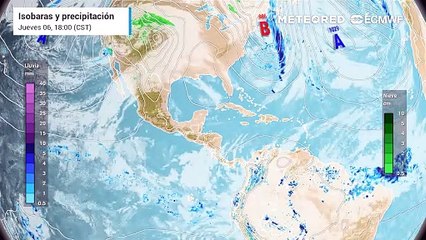 Frente frío 33 y la masa de aire que lo impulsa mantendrán lluvia, fuertes vientos y la posibilidad de nieve en el Noroeste