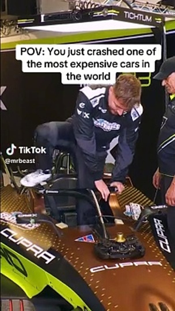 MrBeast se estrella con este coche de Fórmula E - MarcaTV