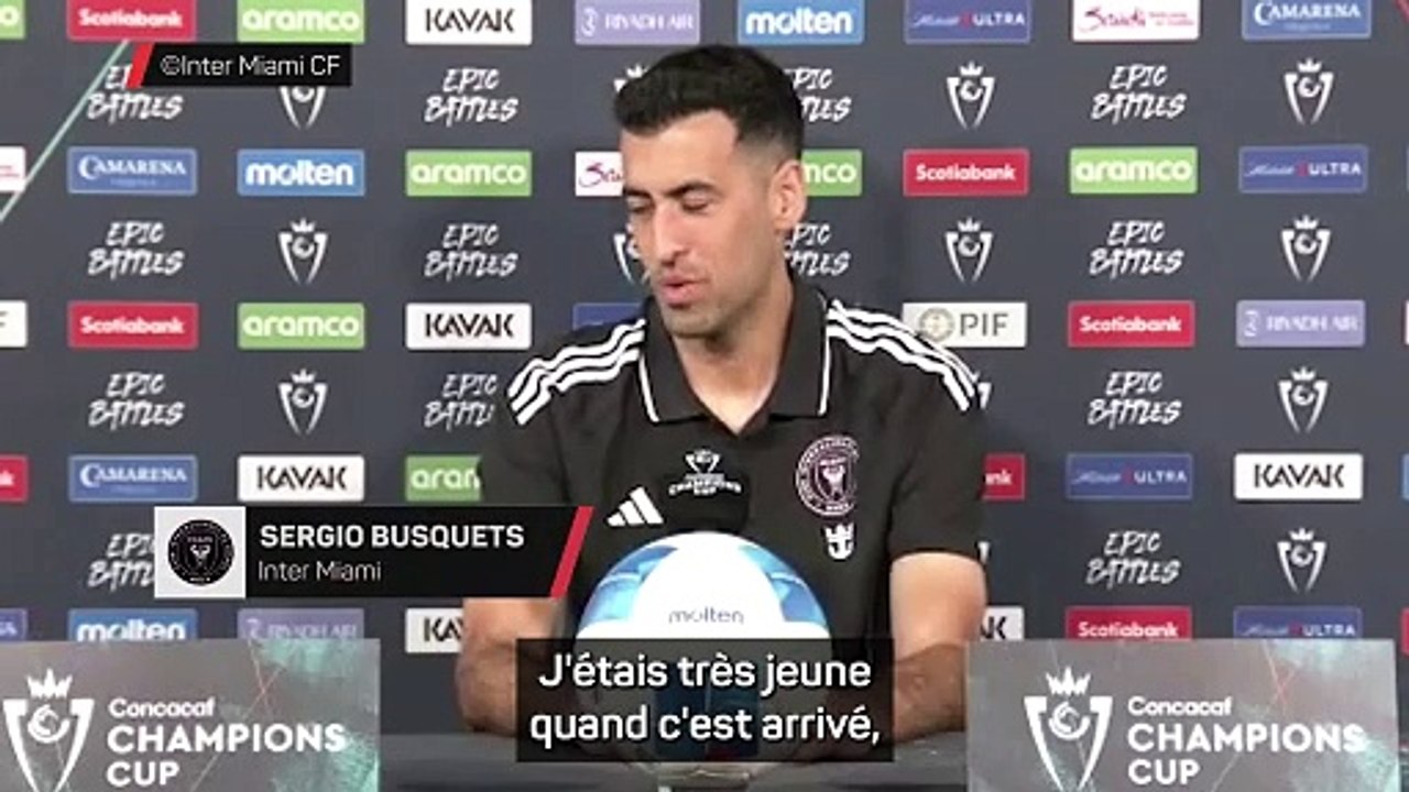Busquets : "Gagner le Mondial, le meilleur moment de ma carrière"