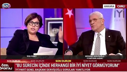 Dervişoğlu: "Roller dağıtılmış, replikler hazırlanmış, zamanlama planlanmış. Adeta bir set kuruldu"
