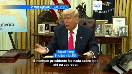 Trump recua e adia por um mês a aplicação de tarifas sobre o Canadá e o México