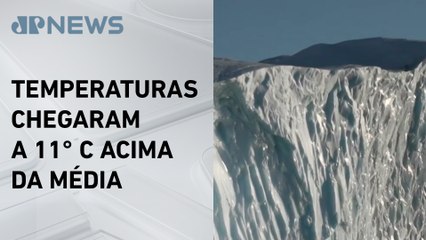 Cobertura de gelo atinge mínimo histórico em fevereiro