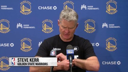 Warriors - Kerr : “Steph est un artiste incroyable”