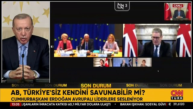 Son Dakika! Cumhurbaşkanı Erdoğan: Avrupa güvenliği Türkiye ile planlanmalı