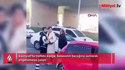 Yer: Esenyurt! Küçücük bedeniyle dehşetin içine koştu