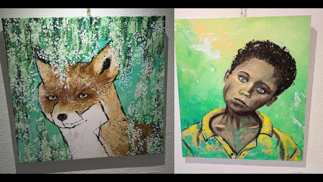 Exposition Aurélie Blanchet, artiste peintre...