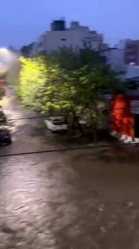 Violento temporal en Bahía Blanca