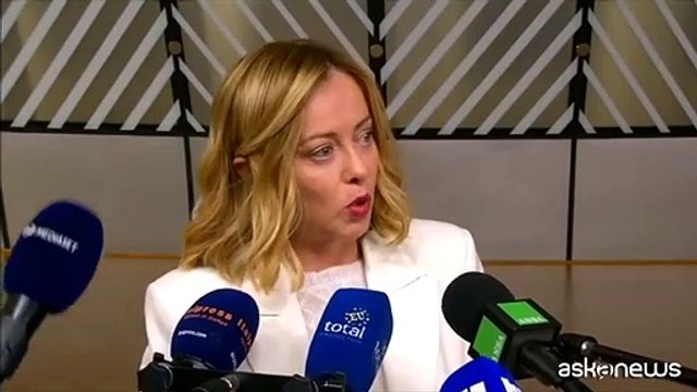 Meloni su Consiglio Ue: riarmo parola inadatta, no a uso fondi coesione