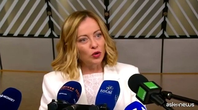 Meloni su Consiglio Ue: riarmo parola inadatta, no a uso fondi coesione