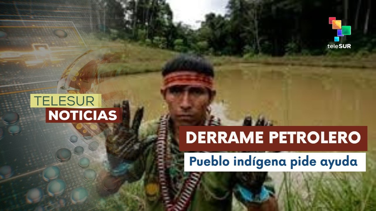 Pueblo indígena Awá sufre consecuencias por derrame petrolero