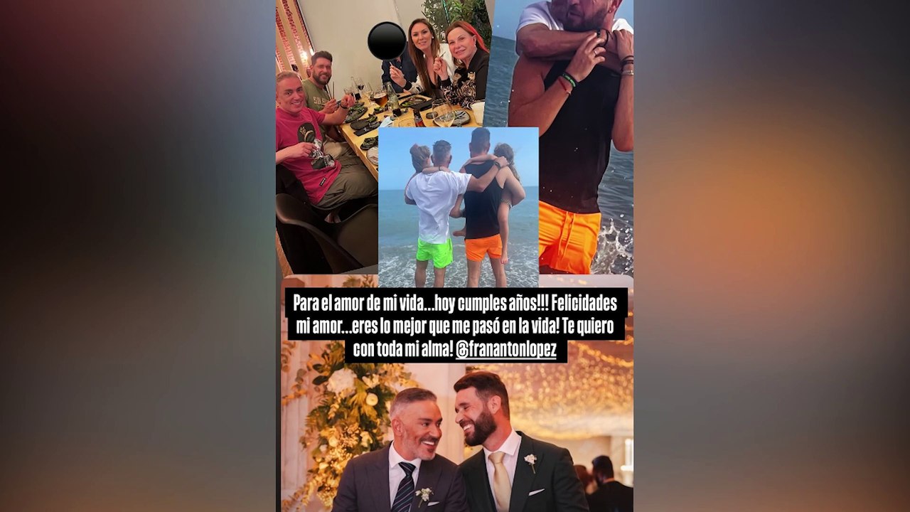 Kiko Hernández celebra el 44 cumpleaños de Fran Antón con un viaje a Estados Unidos en pareja
