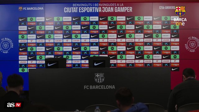 RUEDA de PRENSA de HANSI FLICK | previa FC BARCELONA vs OSASUNA