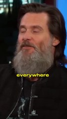The REAL Question About Jim Carrey's Beard 😂 #jimcarrey #shorts