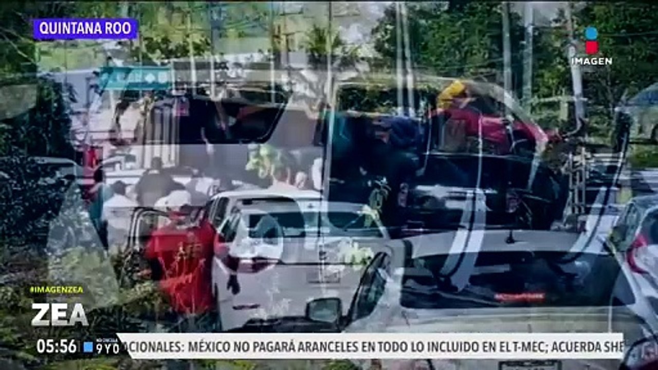 Carambola deja un muerto y varios heridos en Quintana Roo