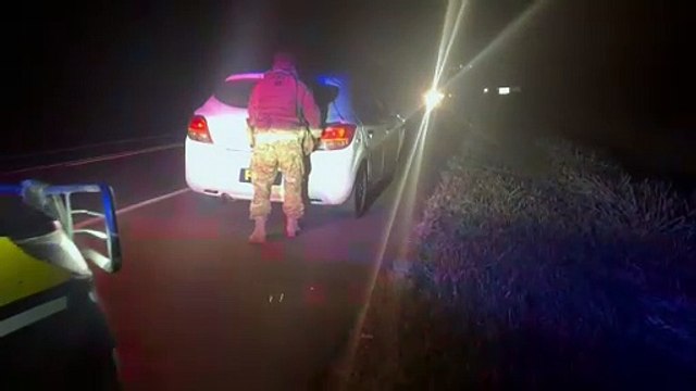 Casal de traficantes é preso pela PRF com 150 kg de maconha em Santa Tereza do Oeste