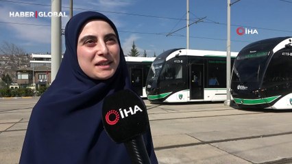 Kocaeli'nin ilk ve tek kadın vatmanı