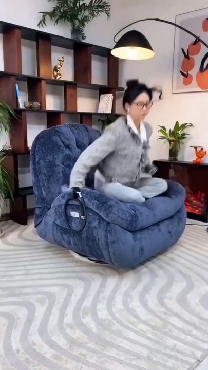 Comfort Relaxer Reclining Massager Rocking Chair