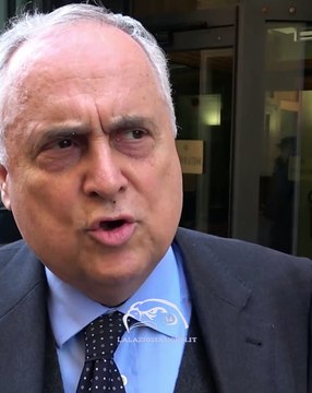 LAZIO, LOTITO FA IL PUNTO DOPO LA VITTORIA DI PLZEN