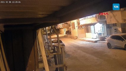 Akdeniz'deki 3.9 büyüklüğünde deprem kameralarda