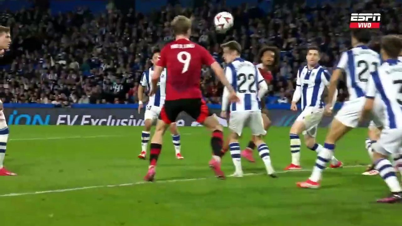 Real Sociedad 1-1 M. United | RESUMEN Europa Le...