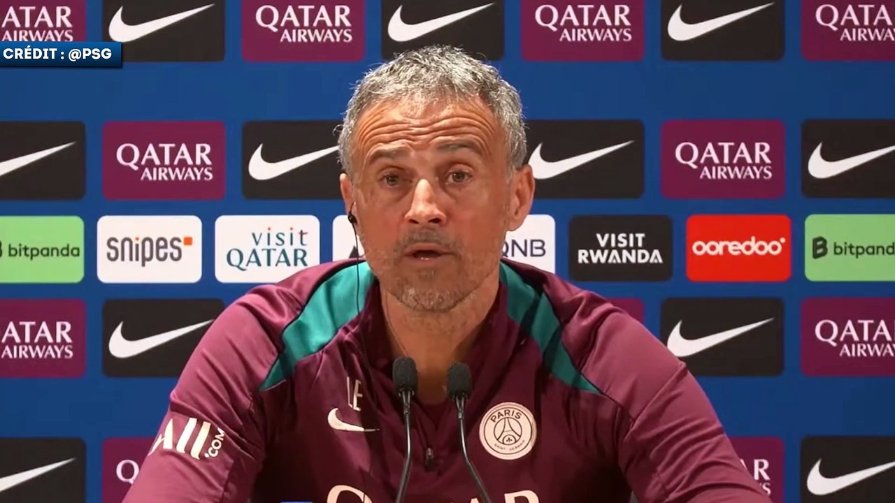 Luis Enrique répond à Randal Kolo Muani