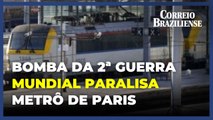 Descoberta de bomba da II Guerra Mundial paralisa trens de Paris