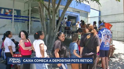 Saque-aniversário: Caixa começa a depositar FGTS retido