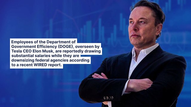 DOGE Staffers Reportedly Draw Large Salaries Funded By Taxpayers While Elon Musk Pushes For 'Wasteful' Spending Cuts