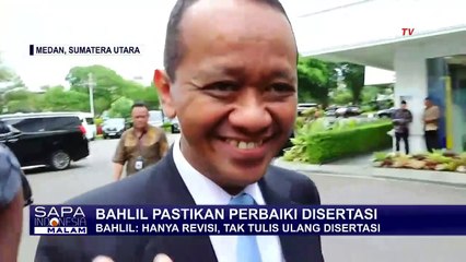 Gelar Doktor Ditangguhkan UI, Bahlil Lahadalia Siap Revisi Disertasi