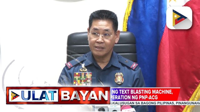 Dating security guard na nagbebenta umano ng text-blasting machine, huli sa entrapment operation ng PNP-ACG