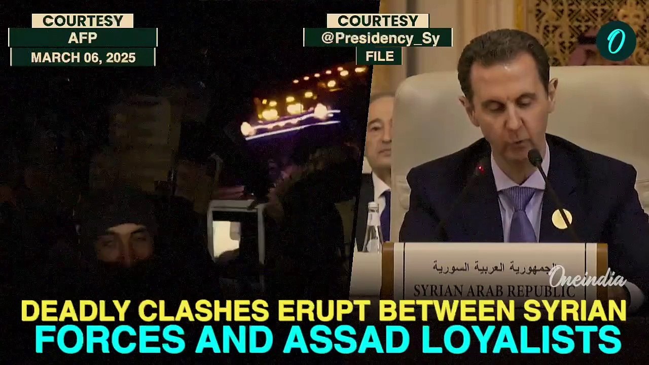 Syria Clashes| Syrian Forces Clash With Assad-Linked Militants In Escalating Violence, Dozens Killed