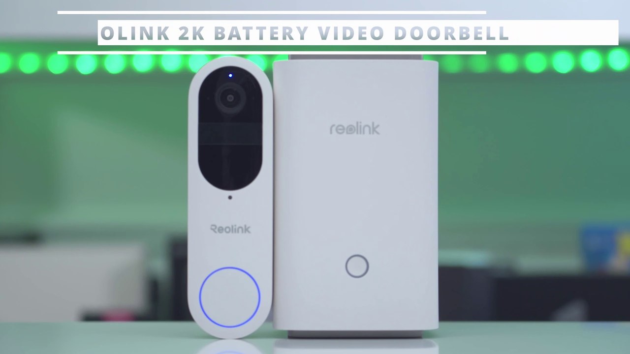 2K Video & No Monthly Fees - Reolink 2K Smart Video Doorbell!