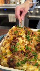 How to Make Cowboy Mashed Potato Casserole