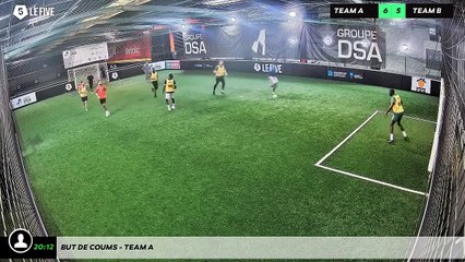But de Coums - Team A