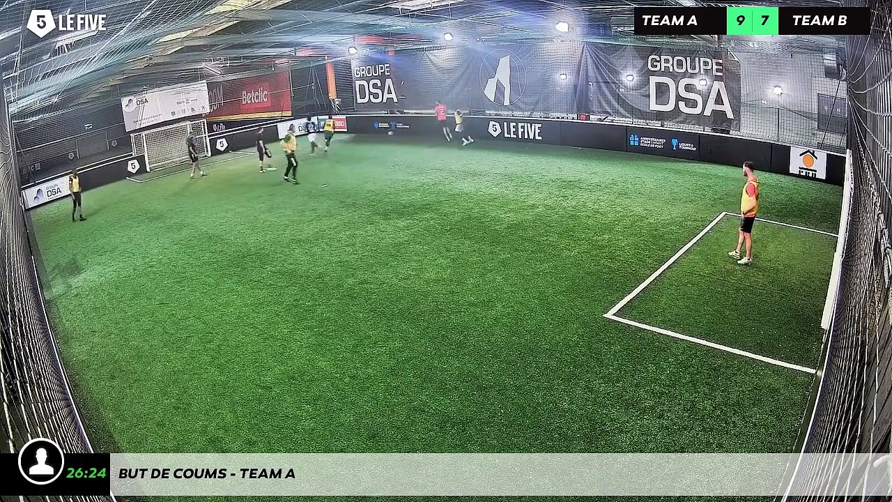 But de Coums - Team A