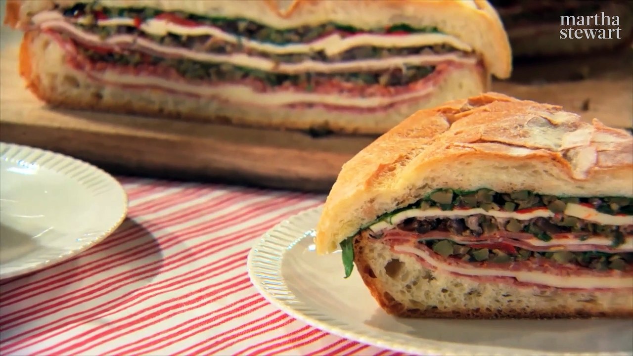 Martha Stewart Makes Cajun Classics | Shrimp Boil, Muffuletta, and Fried Oyster Po' Boys