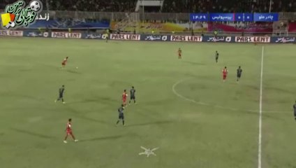 گل اول بازی چادرملو و پرسپولیس
