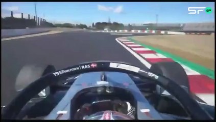 Super Formula 2025 Suzuka 1 FP1 Rasmussen Big Crash