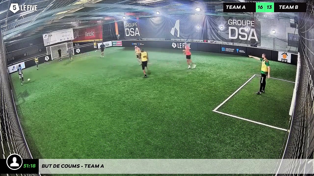 But de Coums - Team A