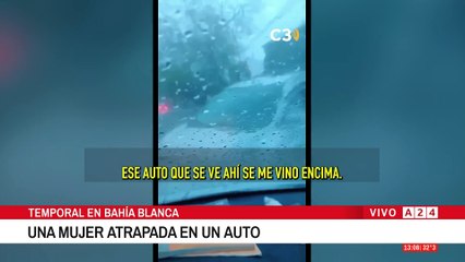 🔴 TEMPORAL EN BAHÍA BLANCA: "ESTÁ TODO PARALIZADO"