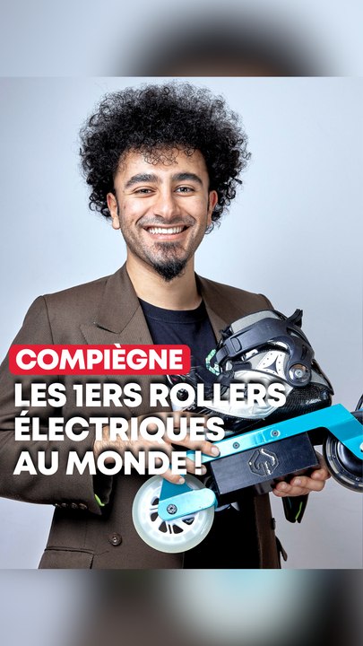 Compiègne : Ils créent les premiers rollers électriques du monde !