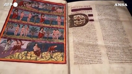 La Bibbia di Moutier-Grandval torna in Svizzera, dove fu realizzata nel IX secolo