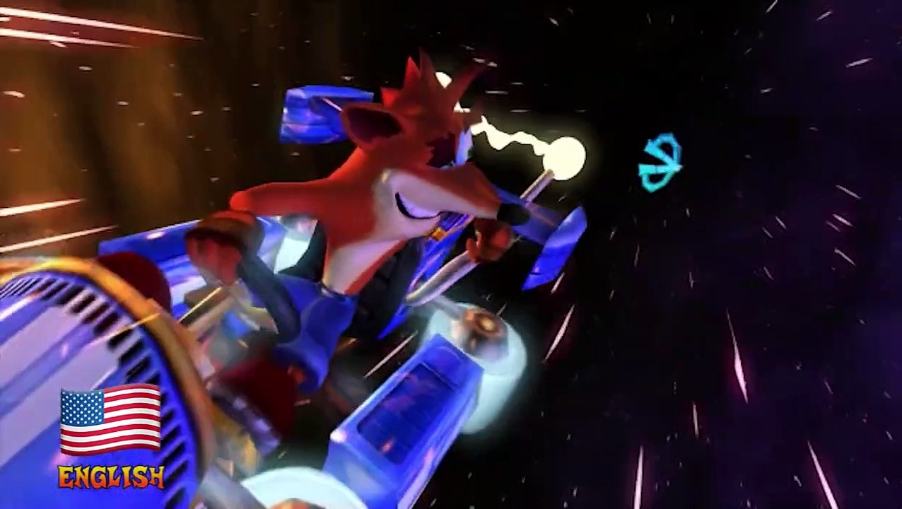 Crash Nitro Kart Intro in All 7 Languages: English French German Italian Dutch Spanish Japanese