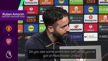 I won't be allowed the time that Arteta had at Arsenal - Amorim