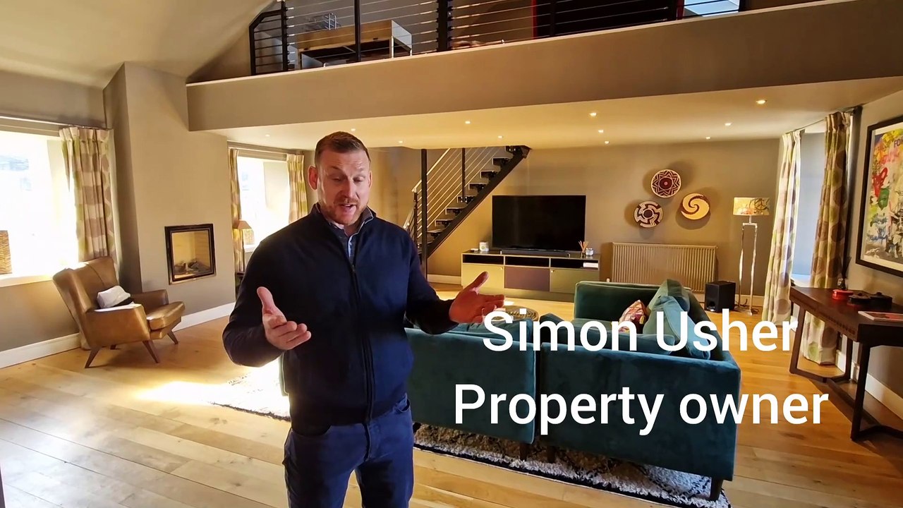 Go through the keyhole of this stunning Edinburgh city centre loft-style apartment