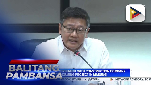 DENR cancels agreement with construction company for housing project in Masungi