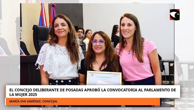 El Concejo Deliberante de Posadas aprobó la convocatoria al Parlamento de la Mujer 2025